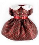 Toni Mari Christmas Plaid Formal Dress